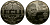 НИДЕРЛАНДЫ 2 1/2 ЭКЮ 1992 КОРОЛЬ ВИЛЬГЕЛЬМ I медно-никель UNC 1527-1215