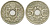 ФРАНЦИЯ 5 САНТИМОВ 1923 ТИП ЛИНДАЙЁ KM 875, LE FRANC 122.6 медно-никель 3309-1012