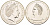 Гернси 5 фунтов 2002 королева Елизавета, королева мать KM 127 медно-никель UNC 11-092-41
