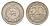 Цейлон 50 центов 1963 KM 132 медно-никель UNC 4652-115