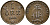 Швеция 1 эре 1888 Оскар II (1872-1907) король Швеции и Норвегии KM 750 бронза 4609-555