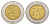 Мексика 5 песо 2016 Mo KM 605 биметалл UNC 4637-713