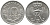Дания 10 эре 1966 С; S, Фредерик IX (1947-1972) KM 849.1 медно-никель аUNC 100-1145