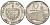 Куба 10 сентаво 2000 форт в Гаване Ла-Фуэрса KM 576.2 сталь плакированная никелем 66-667