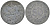 Веймар (Саксен-Веймар-Эйзенах) 50 пфеннигов 1918 Funck 586.2, Men18 33100.2, Men18 33100.3 цинк 4591-312