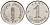ФРАНЦИЯ 1 САНТИМ 1967 KM 928 хромированная сталь UNC 112-564