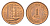 Сингапур 1 цент 1968 KM 1 бронза UNC 4643-322