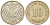 ГЕРМАНИЯ 10 ПФЕННИГОВ 1915 A KM 12, J. 13, Weege 8 медно-никель 212-323