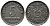 ГЕРМАНИЯ 5 ПФЕННИГОВ 1916 F KM 19, J. 297 железо 39-248