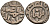 Индия 2 гани 1296-1316 AD Делийский Султанат, Ала аль-Дин Мохаммед биллон 192-914