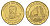 Парагвай 500 гуарани 1997 год-тип KM 194 сталь плакированная латунью UNC 4666-1157