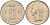 Бельгия 1 франк 1977 Belgie KM 143.1 медно-никель 4395-1015