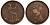 Великобритания 1 пенни 1890 Виктория (1837-1901) KM 755, Spink 3954 бронза  1518-1544