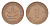ФРГ 1 пфенниг 1975 D KM 105, J.380 сталь плакированная медью 4630-867