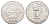 Нидерланды жетон Shell - Сборная Голландии - Вилли ван дер Кёйлен 1970 Чемпионат мира в Мексика, диаметр 30 мм, вес 3,3 гр Kooij RS012.11 алюминий UNC 4645-712