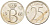 Бельгия 25 сантимов 1968 Belgique, Бодуэн I (1951-1993) KM 153.1 медно-никель 201-1264