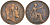 Великобритания 1 пенни 1902 Эдуард VII (1901-1910) KM 794.2, Spink 3990 бронза 109-833