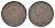 Гонконг 1 цент 1880 KM 4 бронза 1526-542