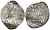 Русское Царство копейка 1547-1584 Иван IV Васильевич, Псковский  монетный двор, 0,68 ГР ГиК №79 серебро 262-136
