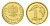 Польша 1 грош 2014 Y 923 сталь плакированная латунью UNC 4615-443