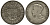 Новая Зеландия 1/2 кроны 1933 Георг V (1910-1936) KM 5 серебро 272-712