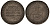 Штольберг 24 мариенгроша 1722 олень Dav. 1000, Friederich 1653 серебро 00-901-02