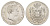 Португалия 500 реалов 1856 Педру V (1853-1861) KM 494 серебро 4127-922