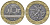 Франция 10 франков 1992 тип гений Бастилии KM 964.1, Le Frank 375.8 биметалл 93-1457