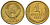 СССР 1 копейка 1983 Y 126a, Schon 75a латунь BUNC 4580-1154