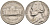 США 5 центов 1969 D, Джефферсон KM А192 медно-никель 92-1145