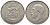 Великобритания 1 шиллинг 1926 Георг V (1910-1936), старая модификация, круглый жемчуг KM 816a, Spink 4023А серебро UNC 1074-8-72