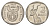 ЮАР 2 ранда 2010 KM 498 медь плакированная никелем 4628-246
