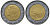 Италия 500 лир 1987 R, Квиринальский дворец KM 111 биметалл 4122-131
