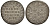 Бранденбург-Пруссия 1/12 талера 1692 WH, Фридрих III (1688-1701), вес 3,02 гр. Schrotter 615 серебро 1516-112