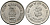 Индия 5 рупий 1995 50 лет FAO KM 157 медно-никель 95-122