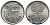 Норвегия 10 эре 1967 пчела, Улаф V (1958-1991) KM 411 медно-никель 66-151