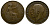 Великобритания 1 пенни 1916 Георг V (1910-1936) КМ 810, Spink 4051 бронза 4364-4341