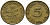ФРГ 5 ПФЕННИГОВ 1949 F KM 102, J. 377 сталь плакированная латунью 4178-243