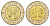 Гана 100 седи 1991 какао KM 32 биметалл UNC M65-10