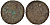 Россия деньга 1748 Елизавета (1741-1762) Биткин к 358 медь 51-3532