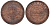 Россия 1 копейка 1903 СПБ, Николай II (1894-1917), Биткин 250, KM 9.2 медь 51-445