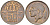 БЕЛЬГИЯ 50 САНТИМОВ 1967 BELGIQUE, БОДУЭН I (1951-1993) KM 148.1 бронза 206-211