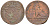 БЕЛЬГИЯ 1 САНТИМ 1901 FR KM 33.1 медь 44-941
