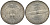 Германия 3 марки 1930 F, полет дирижабля граф Цеппелин J. 342, KM 67 серебро UNC 00-814-58