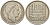 Алжир, Французский 100 франков 1950 KM 93 медно-никель 51-1416