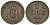 Швеция 1 эре 1891 Оскар II (1872-1907) KM 750 бронза 4611-333