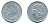 Франция 5 франков 1949 тип Лаврийе KM 888b.1, LE FRANC 339.17 алюминий 25-646