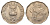 Индия 2 рупии 1992 KM 121.3 медно-никель UNC 4691-113