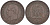 Франция 5 сантимов 1855 B, Наполеон III (1852-1870) KM 777.2, LE FRANC 116.19 бронза 108-316