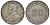 Стрейтс-Сетлментс 20 центов 1927 Георг V (1910-1936) КМ 30b серебро 53-752